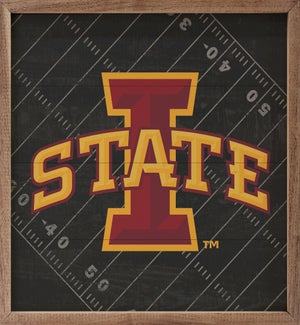 Black Football Field Iowa State University